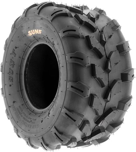 SunF A003 ATV/UTV/Lawn-Mowers Off-Road Tire 20x10-8, 6 PR, Directional Knobby Tread in Saudi Arabia