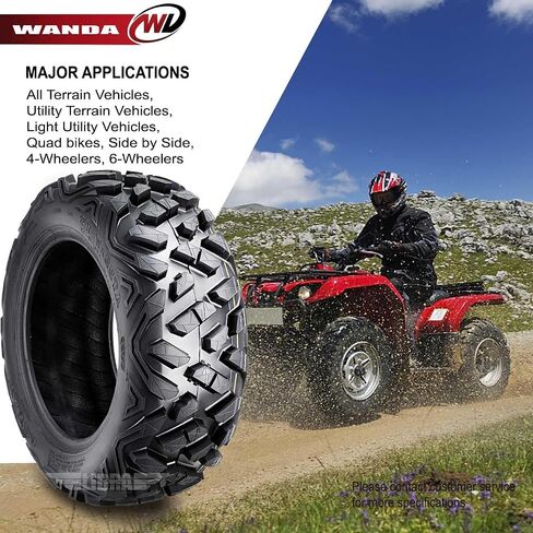 WANDA One UTV ATV Tire 24x9-10 24x9x10 6PR Bighorn Style in Saudi Arabia