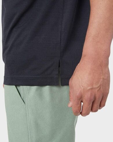32 Degrees Men’s Everyday Micro Stripe Polo Shirt | Moisture Wicking | Stretch Comfort | Golf | Office in Saudi Arabia