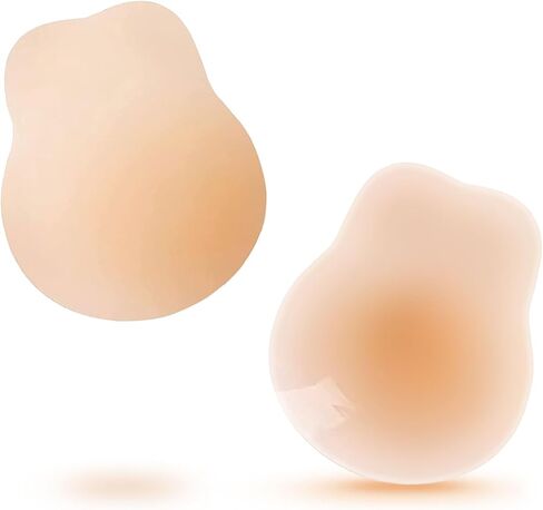 Sticky Bra Backless Strapless Bras, Invisible Comfortable Adhesive Push Up Bra Breast Lift Pasties Reusable in Saudi Arabia