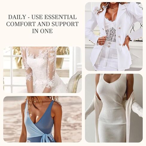 Sticky Bra Backless Strapless Bras, Invisible Comfortable Adhesive Push Up Bra Breast Lift Pasties Reusable in Saudi Arabia
