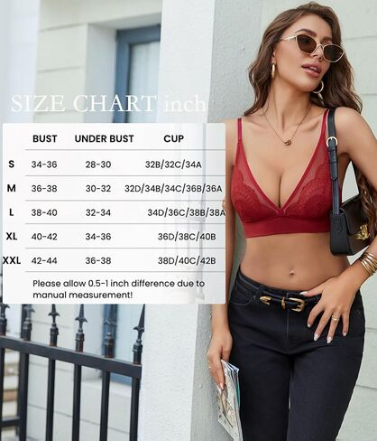 Avidlove Lace Bralette for Women Wireless Mesh Bralettes Sexy v Tank Tank Top مع بطانة أذن أرنب مشروطة in Saudi Arabia