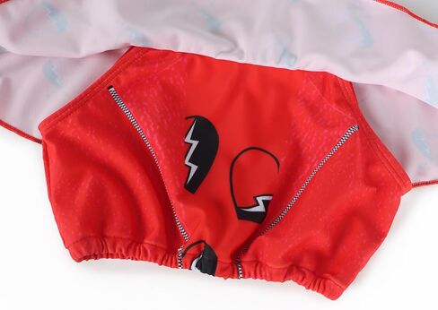 Jurebecia Princess Bathing Suit for Girls 2-Piece Swimsuit Kids Bikini Set Princess Role Play Ruffle Swimwear in Kuwait