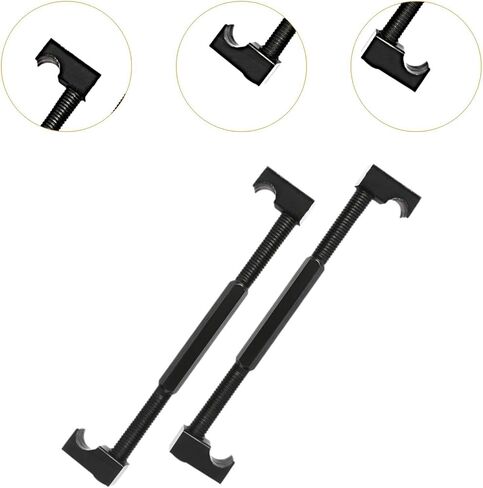 misppro 2Pcs Coil Spring Compressor Tool Universal Tighten Coil Strut Spring Installer for Cars Trucks Motorcycles ATV in Saudi Arabia