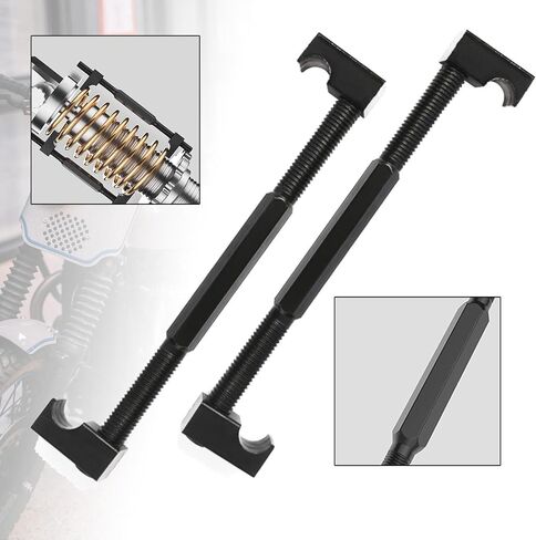 misppro 2Pcs Coil Spring Compressor Tool Universal Tighten Coil Strut Spring Installer for Cars Trucks Motorcycles ATV in Saudi Arabia