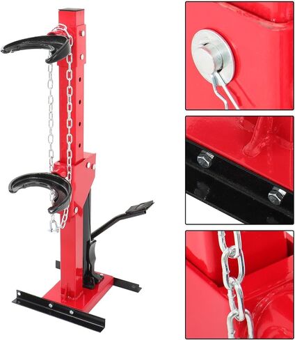 Labwork Coil Spring Lawled 4.5 Ton Trans Force 1 Ton مع 4 Clasps Spring Clasps Auto Strut Prescensor Tool Tool in Saudi Arabia