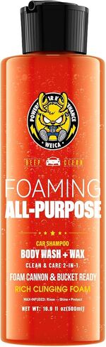 Ceramic Wash & Wax Car Soap for Black Car Clean & Shine in One Step,Rich Foaming Car Shampoo(Works with Foam Cannons,Foam Gun or Bucket Wash) Safe for Cars,Trucks,Motorcycles,RVs,16.9 fl oz in Saudi Arabia