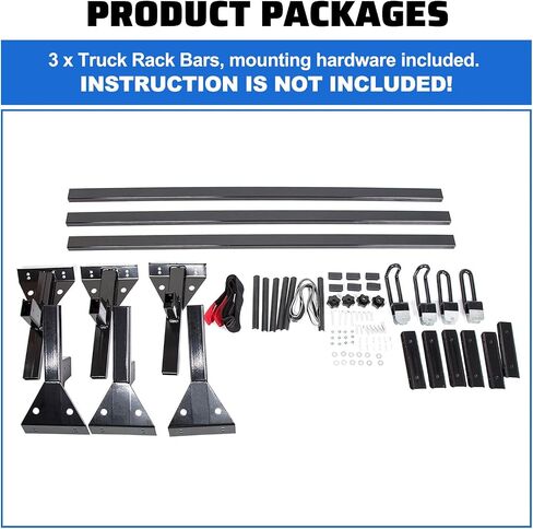 ECOTRIC 59in Roof Racks Compatible with 1996-Up Chevy Express 1500/2500/3500, 850 LBS Capacity, 3 bar roof Ladder Rack for Van Steel White in Saudi Arabia