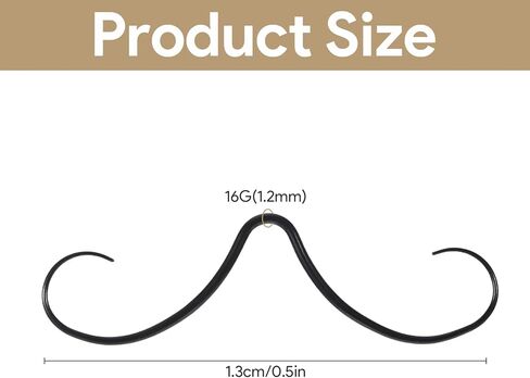 حلقة الحاجز السوداء 16G شارب in Kuwait