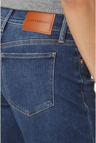 بنطلون جينز نسائي من Lucky Brand متوسط ​​الارتفاع Easy Rider Bootcut، Coexist، 28W X 32L in Saudi Arabia