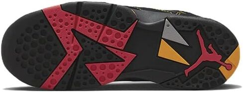Little Kid's Jordan 7 Retro Citrus Black/Citrus-Varsity Red (DJ2778 081) - 2.5 in Saudi Arabia