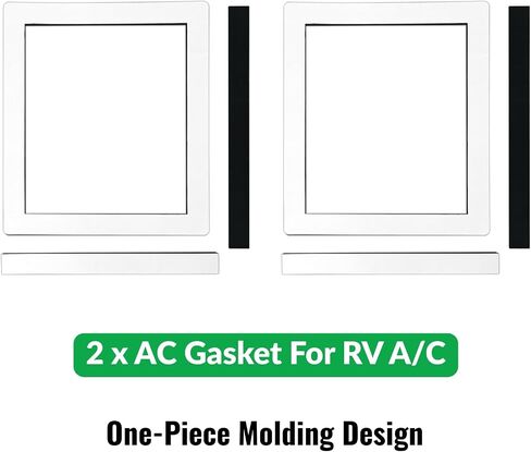 14" RV Air Conditioner Gasket Replacement, One-Piece RV AC Gasket and Seal Kit, Leak-Proof RV AC Seal, RV Roof Vent Seal for Vent Fan in Saudi Arabia