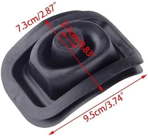 Black Shifter Lever Handle Boot Seal for Chevrolet for Silverado for Suburban for GMC for Yukon for Sierra 26093753 47106 in Saudi Arabia