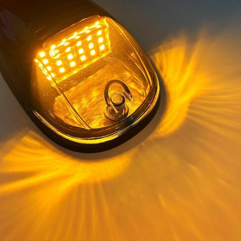 PSEQT 5PCS 24LED CAB ROOP TOP MARKER LED LED LED PRISPLE مع عدسة مدخنة متوافقة مع شاحنات DODGE RAM 1500 2500 3500 4500 5500 (2003-2018) in Kuwait