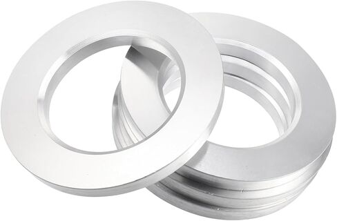 Motoforti 4pcs OD 106.1mm إلى ID 67.1mm ألومنيوم سبيكة السيارات المحور المركزي محور العجلات استبدال المركز بديل طويل الأمد in Kuwait