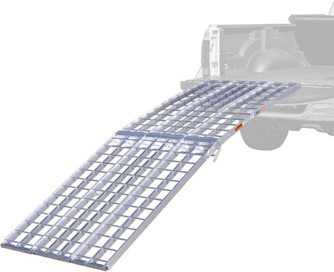 Black Widow 9' Aluminum HD Folding Arched 3-Piece Motorcycle Ramp in Kuwait