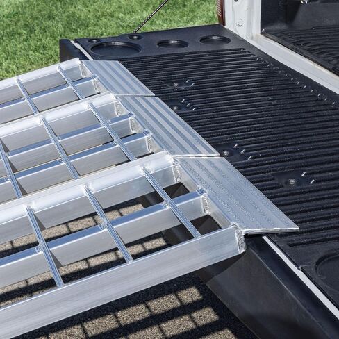 Black Widow 9' Aluminum HD Folding Arched 3-Piece Motorcycle Ramp in Kuwait