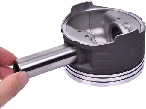 73mm 73.25mm 73.5mm 73.75mm 74mm pin 18mm دراجة نارية محرك مجموعة حلقة مكبس مكبس لـ 4gy TTR250 93 Raid94-95 (74mm) in Saudi Arabia