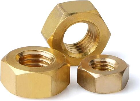 Hex Nuts, Locking Nut, Butterfly Flange, M2, M4, M6, M8, M10, M12, M16, M20, Hexagon, Metric Thread, Carbon Steel, Brass, Nylon, Stainless Steel (Flange Carbon Steel, M1 (50 Pieces) in Saudi Arabia