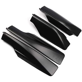 Roof Rack Rails End Cap Protection Cover Shell for Toyota for Rav4 2008-2012 Car Accessories Black in Saudi Arabia