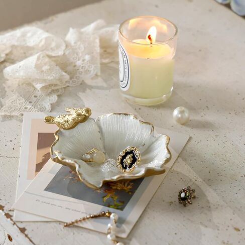 Niiky Home Small Jewelry Dish Treshy ، حامل خاتم الطيور عتيقة ، صينية للمجوهرات الذهبية ، صينية حلية الغرور. in Saudi Arabia