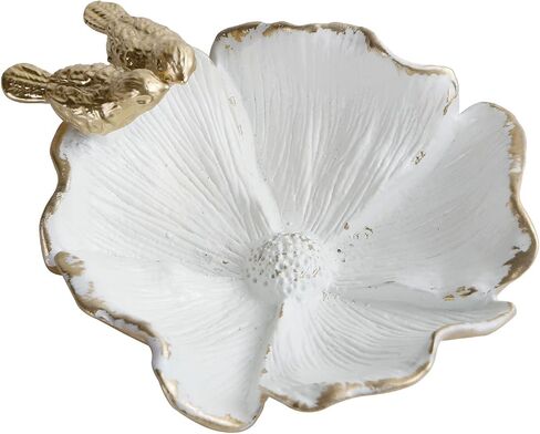 Niiky Home Small Jewelry Dish Treshy ، حامل خاتم الطيور عتيقة ، صينية للمجوهرات الذهبية ، صينية حلية الغرور. in Saudi Arabia
