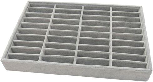 Velvet 40 Compartments Box Tray Counter Display Bangle Bracelet in Kuwait