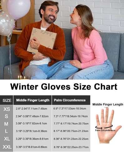 RIGWARL Upgraded Wool Winter Gloves for Cold Weather, Waterproof, Touch Screen Gifts for Men & Women, Late Fall/Early Winter Running Gloves for Walking Dog, Hiking, Camping, Skiing, Snow in Saudi Arabia