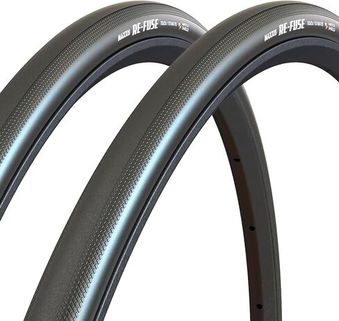 Maxxis Re-Fuse Tire Road Racing Clincher Folding Tire 700x28C, Black, 2 Tire, MX2006 in Saudi Arabia