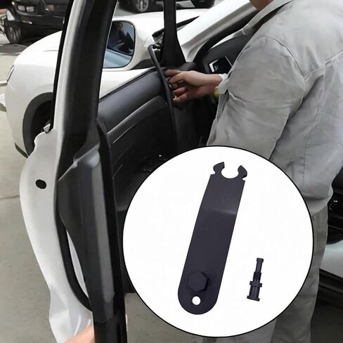 Door Alignment Tool Auto and Truck Body Collision Repair Parts Heavy Duty Steel Truck Door Hinge and Adjustment for Cars, Blue in Saudi Arabia