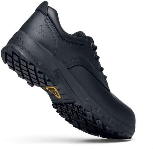 ACE Work Boots Fort Rock ، Men's ، Women ، و Nano Composite Toe (NCT) منخفضة العمل ، ومقاومة للماء مقاومة للانزلاق ، أسود ، حجم 9 in Kuwait