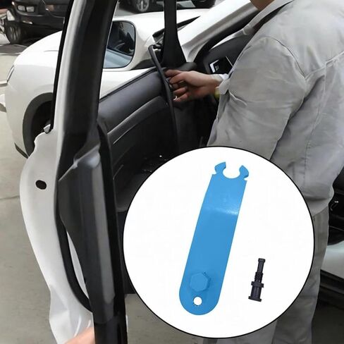 Door Alignment Tool Hinge Adjustment Tool Convenient Adjusting Auto and Truck Body Collision Repair for Light Trucks, Black in Kuwait