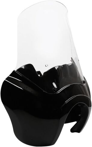 Black Front Fairing for Dyna 1983-2017 Style Super T- -(ABS) in Saudi Arabia