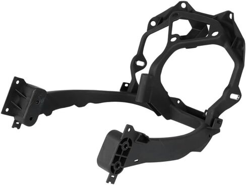 شريحة حامل لوحة Front Fairing لـ BMW لـ F650GS 2009-2012 لـ F700GS 2013-2014 لـ F800GS 2008-2014 F 800 GS US-(ABS Plastic)-(Black) in Kuwait