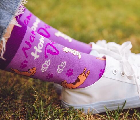 Crazy Dog T-Shirts Women's Chaos Coordinator Socks Funny Mothers Day Parenting Adulting Graphic Footwear in Saudi Arabia