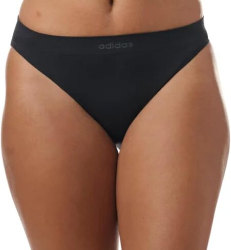 Adidas Womens Seamless Bikini Inteldear 4-Pack (US ، Alpha ، X-Large ، العادية ، العادية ، متعددة الأسود) in Saudi Arabia