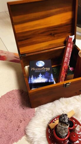 Tree of Life Large StashBox – Premium Wood Keepsake Box with Hinged Lid and Metal Latch Storage Boxes with Lid Engraved Tree Design Gift Box Treasure in Saudi Arabia