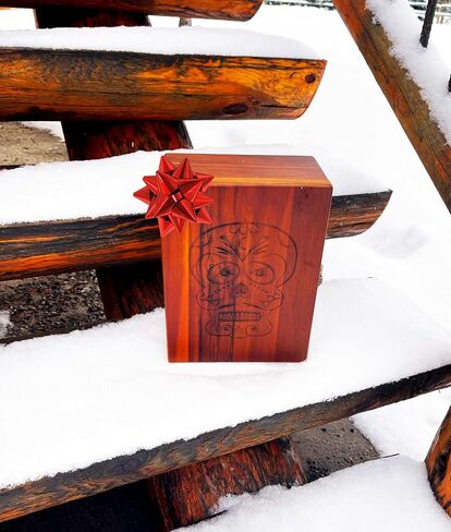 Tree of Life Large StashBox – Premium Wood Keepsake Box with Hinged Lid and Metal Latch Storage Boxes with Lid Engraved Tree Design Gift Box Treasure in Saudi Arabia
