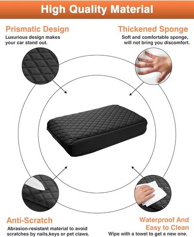مخصص لعام 2025 غطاء ذراع وحدة التحكم في مركز Murano Cover للاشتعال Nissan Murano 2025 ARM REST CUSHION PAD LEATHER LEATHER LEATHER MIDDLE COVER in Saudi Arabia
