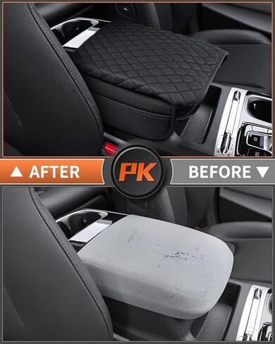 Center Console Cover for Kia Carnival KA4 2022-2024 2025 2026 Accessories Armrest Cover Console Cushion Pad Leather MPV Armrest Seat Box Cover Console Lid Protector with Pockets Storage Bag in Saudi Arabia