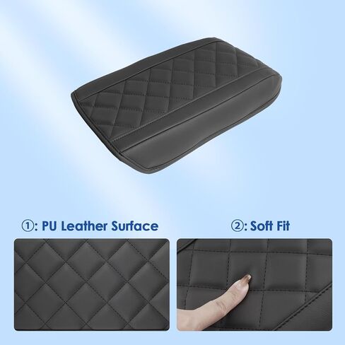 2025 2026 Chevy Equinox Accessories Center Console Cover for Chevy Equinox (LT/RS/ACTIV), Waterproof&Comfy Leather 2025 Equinox Armrest Cover 2026 Chevy Equinox Interior Accessories in Saudi Arabia