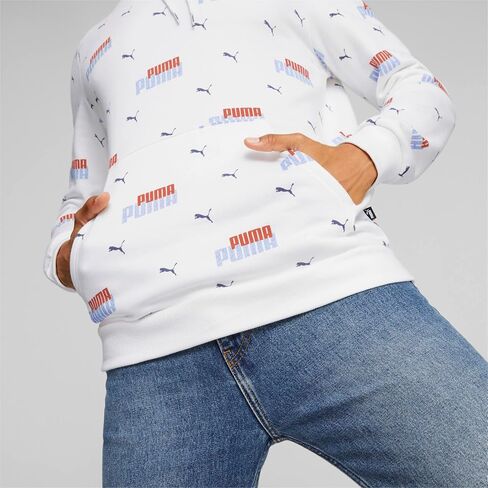 PUMA Men's Essentials Logo Fleece Hoodie (Available in Big & Tall) in Saudi Arabia