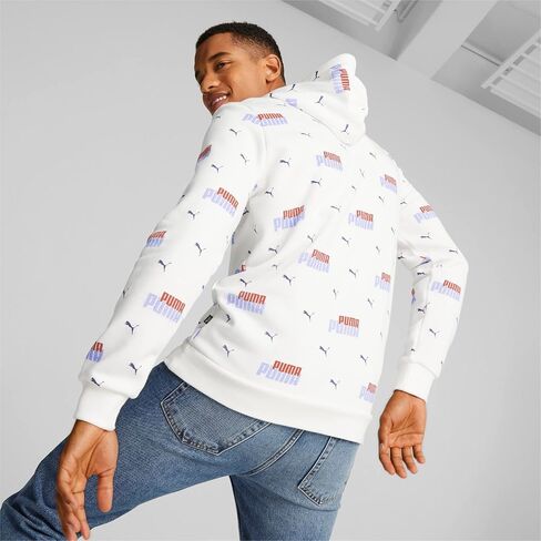 PUMA Men's Essentials Logo Fleece Hoodie (Available in Big & Tall) in Saudi Arabia
