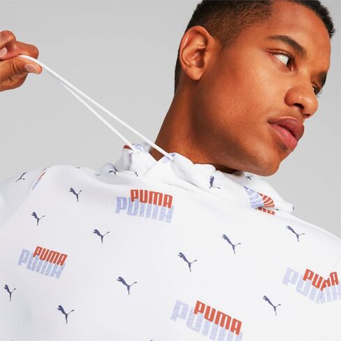 PUMA Men's Essentials Logo Fleece Hoodie (Available in Big & Tall) in Saudi Arabia