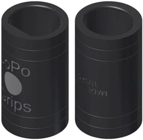 Bowlerstore Products JoPo Power Oval/Oval Dots Finger Insert Black- Pack of 2 13/16 in Kuwait