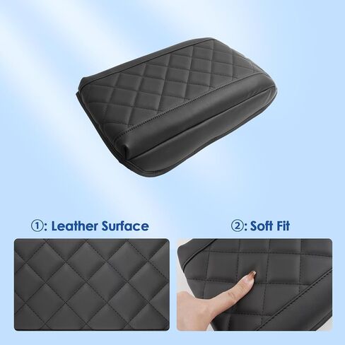 2025 2026 Chevy Equinox Accessories Center Console Cover for Chevy Equinox (LT/RS/ACTIV), Waterproof&Comfy Leather 2025 Equinox Armrest Cover 2026 Chevy Equinox Interior Accessories in Saudi Arabia