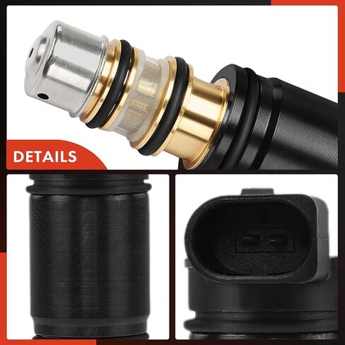 A-Premium AC Compressor Control Solenoid Valve 7SEU16C, 7SEU17C, 6SEU14C Compatible with Volkswagen Jetta 2005-2014, Passat 2007-2010 2012-2015, Golf, Tiguan, Beetle, CC, GTI, Rabbit & Audi A3 in Saudi Arabia