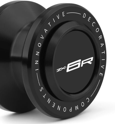 دراجة نارية M8 Swingarm Spools شريط التمرير متوافق مع K.awasaki Ninja zx6r 2025 2024 | براغي حامل الذراع المتأرجحة براغي ZX 6R ZX636 Ninja636 الملحقات (رمادي) in Saudi Arabia