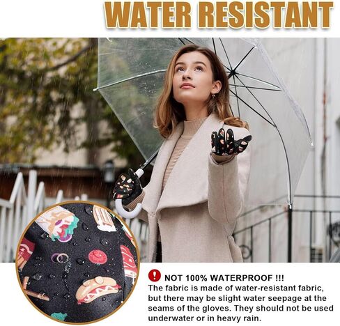 Pixel Panda تشغيل قفازات للرجال للرجال ، قفاز الدراجات الدافئ الشتوي لإجراء رسالة نصية للهواتف الذكية مع هلام السيليكون غير القابل للانزلاق - مقاوم للرياح حرارية ومقاومة للماء للركض وركوب الدراجات والقيادة in Kuwait