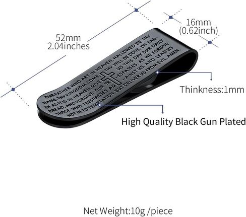 مشبك نقود معدني للأعمال الرجالية، تصميم مشبك ورق، محفظة بسيطة عصرية، هدية للأب والأب والزوج in Kuwait